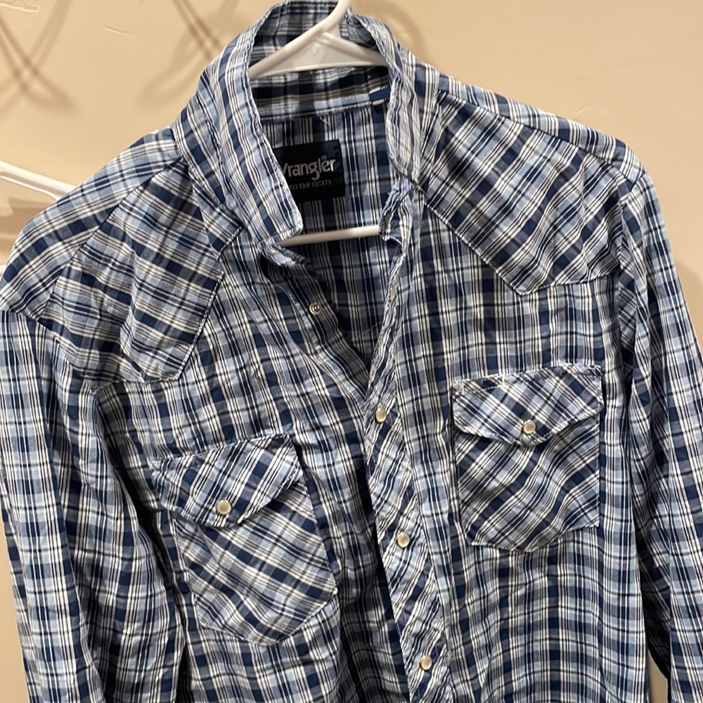 Mens wrangler button down